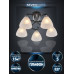 Потолочная люстра Seven Fires Nuala SF3372/5C-BK-CR-WT
