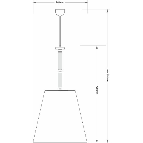 Подвесной светильник Kutek Sparone SPA-ZWD-1(N/A)