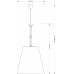 Подвесной светильник Kutek Sparone SPA-ZWD-1(N/A)
