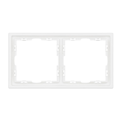 Рамка пластиковая Arlight FRM-NOBE-SFPL-2-WH 054215 Рамка пластиковая Arlight FRM-NOBE-SFPL-2-WH 054215