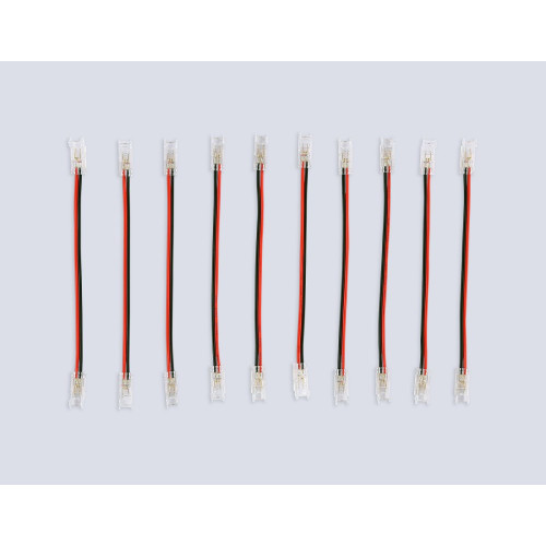 Соединитель гибкий двухсторонний Ambrella Light Illumination COB 12/24V для лент 5mm (2 конт.) (10шт. в комплекте) GS7885