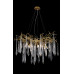 Подвесная люстра Crystal Lux Reina REINA SP8 D1000 GOLD PEARL