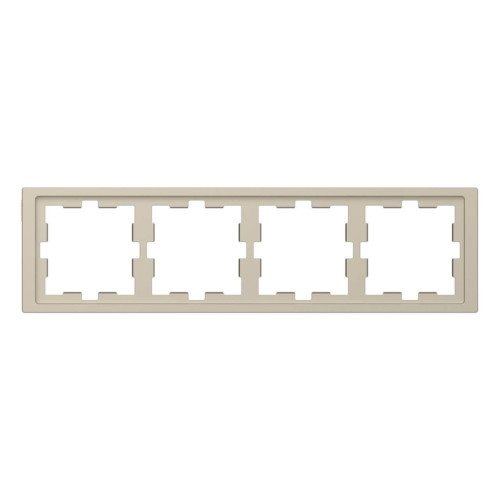 Рамка 4-постовая Schneider Electric Merten D-Life MTN4040-6533