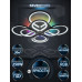 Потолочная люстра Seven Fires Lavren SF5047/9C-BK-RGB