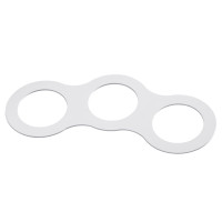 Декоративная рамка к артикулам 357585-357587, 357589, 357909-357910 Novotech Metis 357917