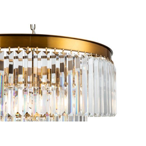 Подвесная люстра iLamp Triumph 7383/8P Brass