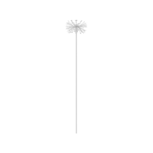Ландшафтный светильник Arlight KT-DANDEL-BOLL-H495-0.5W Warm3000 (WH, 24 deg, 24V) 050678