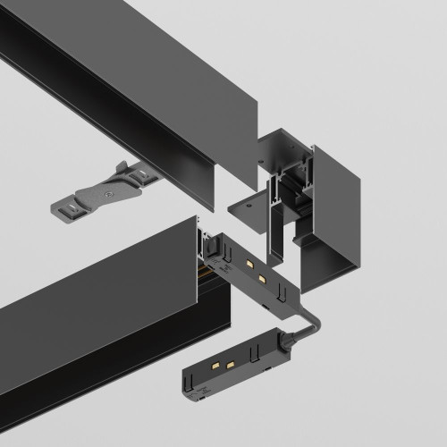 Коннектор для трека Maytoni Technical Accessories for tracks Gravity TRX010CL-21B