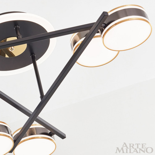 Потолочная светильник Arte Milano Ferrara 278599/6 BK