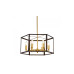 Подвесная люстра Lumina Deco Lorton LDP 1142-6 BK+MD