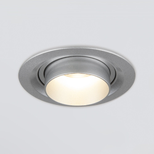 Встраиваемый светодиодный светильник Elektrostandard 9920 LED 15W 4200K серебро 4690389162909