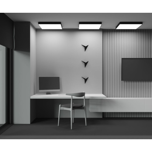 Потолочный светильник Maytoni Zon C032CL-90W4K-SQ-B