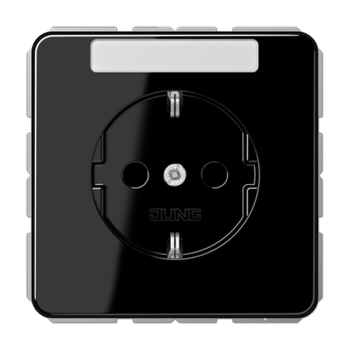 Розетка штепсельная Schuko Jung CD1520BFKINASW