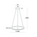 Подвесная люстра Italline IT013-6027 black 3000K