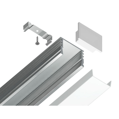 Алюминиевый накладной профиль Ambrella Light Alum Profile GP1750AL