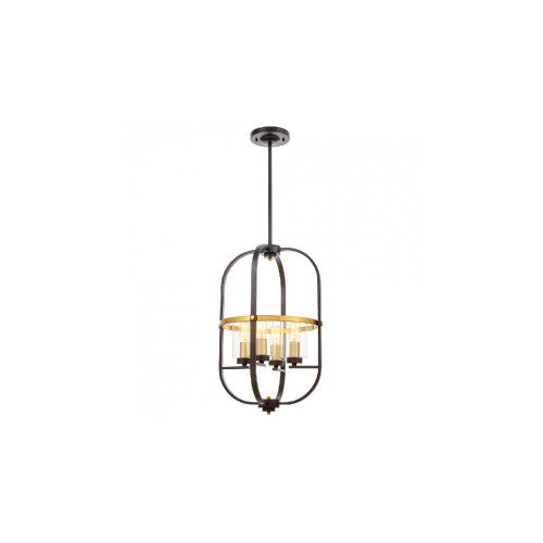 Подвесная люстра Lumina Deco Monterey LDP 1141-4 BK+MD