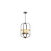 Подвесная люстра Lumina Deco Monterey LDP 1141-4 BK+MD