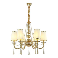 Подвесная люстра Lumina Deco Fabione LDP 1200-6 F.GD