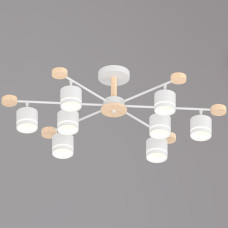 Люстра на штанге Reluce 78730-0.3-08 GX53 WH+WOOD
