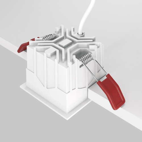 Встраиваемый светильник Maytoni Technical Alfa LED DL043-01-10W3K-SQ-WB