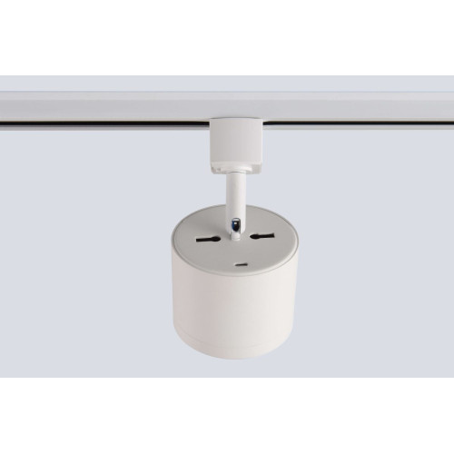 Трековый однофазный светильник Crystal Lux CLT 0.31 020 WH