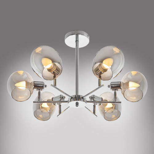 Люстра на штанге MyFar Diana MR1641-6C