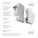 Автоматический выключатель 1P 16 A C 6 кА Werkel W901P166 4690389192562 a062457
