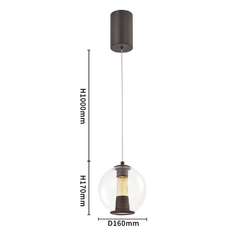 Подвесной светильник Favourite Boble 4550-1P