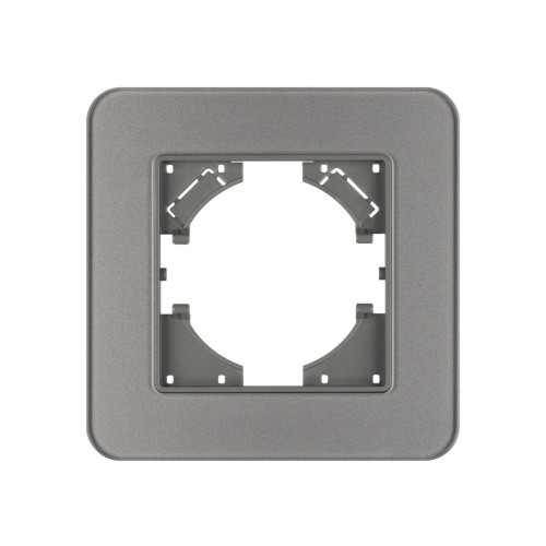 Рамка стеклянная на 1 пост Arlight FRM-OMALI-GS-1-GR 049665
