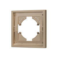 Рамка пластиковая на 1 пост Arlight FRM-TENDO-PL-1-GD 053838