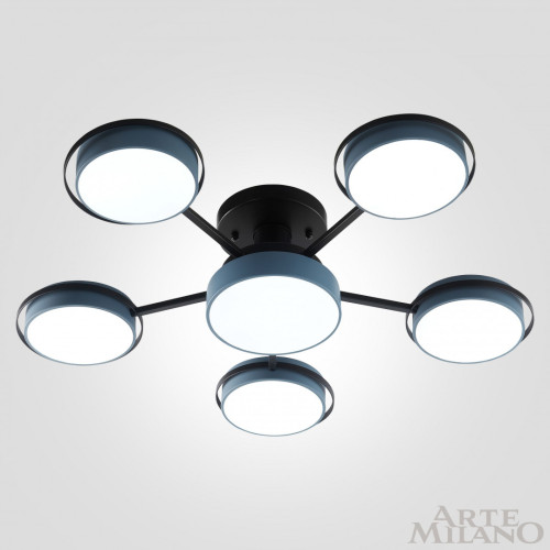 Потолочная люстра Arte Milano Ferrara 250406/5+1 Gr