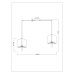 Подвесная люстра Arte Lamp Trixie A7084SP-8BK