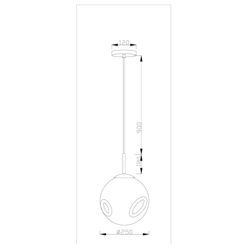 Подвесной светильник Moderli Amo V2080-P