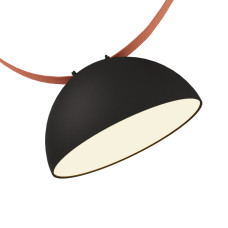 Трековый однофазный светильник Denkirs Belty flow DK5560-BK