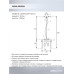 Подвесной светильник Lumien Hall Daneil LH0057/2P-GD-CL