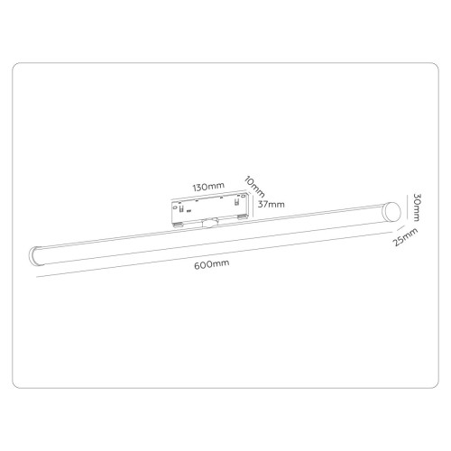Трековый магнитный светильник Ambrella Light Track System GL2375