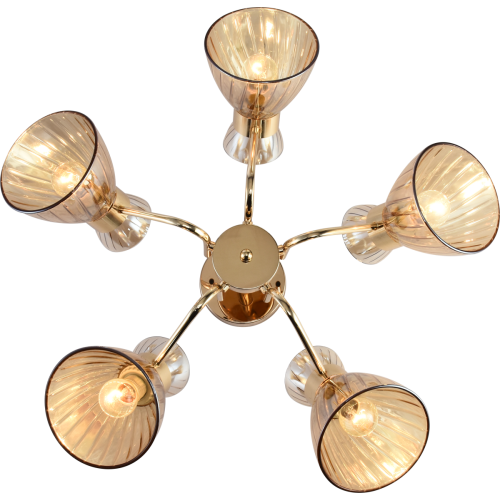 Люстра Rivoli Victoria 9183-305 5хЕ27 60 Вт модерн
