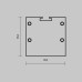 Комплект заглушек для профиля 7236 2шт Maytoni Led Strip ALM-7236T-S-EC 642083