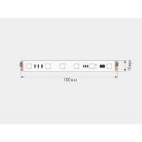 Светодиодная лента SWG PRO 5050 5м IP20 SWG5PT60-24-12-WS2811RGB 00-00032521