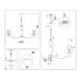 Подвесная люстра Ambrella Light High Light Modern LH57091