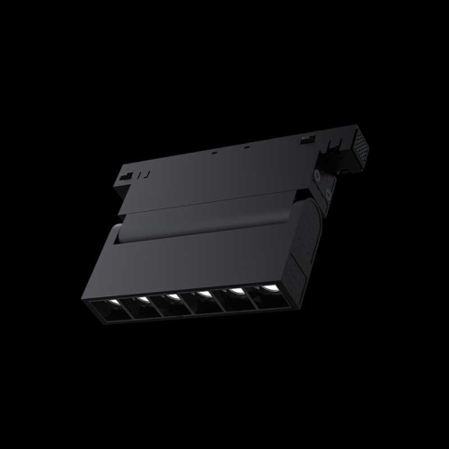 Трековый светильник Yeelight Pro E20 магнитный, гриль, поворотный, малый, 6 спотов, черный YP-0200