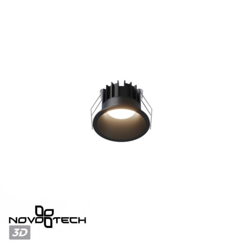 Встраиваемый светильник с переключателем цв. температуры Novotech Wir Brillo 359866