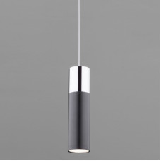Подвесной светильник Eurosvet Double Topper 50135/1 LED хром/черный