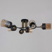 Потолочная люстра Reluce 48460-0.3-06 BK+COPPER