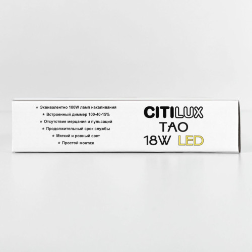 Накладной светодиодный светильник Citilux Тао CL712182N