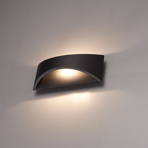 Уличный настенный светильник Arte Lamp Dino A8288AL-1BK