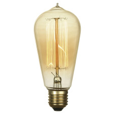 Лампа накаливания Lussole LOFT E27 60W 2700K прозрачная GF-E-764