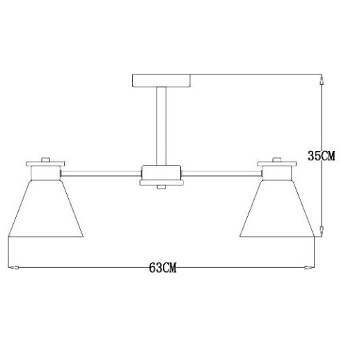 Люстра на штанге Arte Lamp Tyler A1031PL-5WH