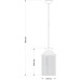 Люстра на штанге Kutek Fiore FIO-ZW-1(P)150