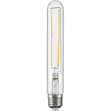Лампа светодиодная филаментная Lightstar LED Filament E27 6W 3000K трубчатая прозрачная 933902